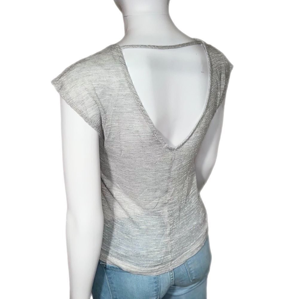 Charlotte Russe Lurex Sparkle Top 